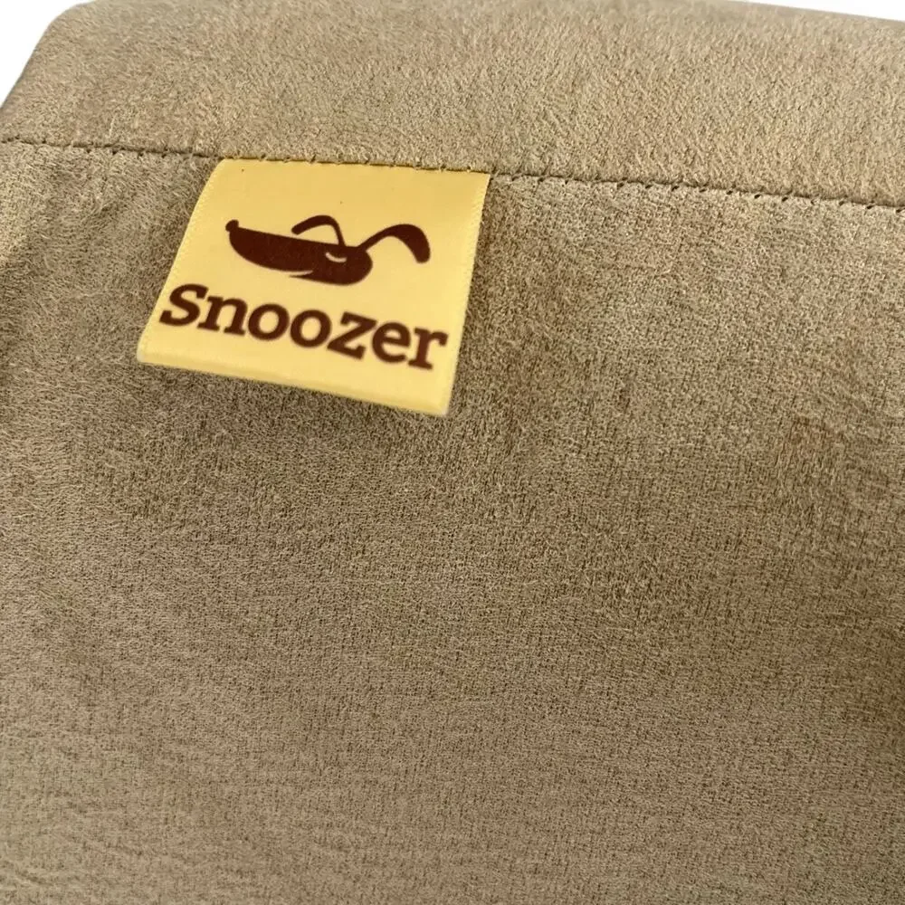 Snoozer Pet Stairs 4 Step Large Dog Cat Ramp Tan Microsuede
